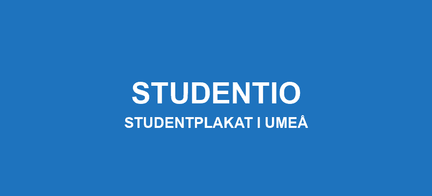 Studentplakat Umeå