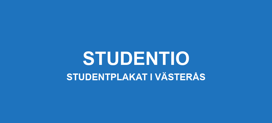 Studentplakat Västerås